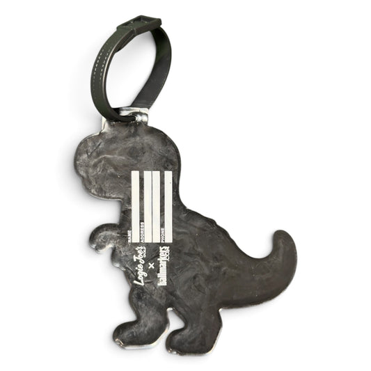 Dino Chicken Nugget Clip-On Tag | Multi-Use Bag Tag, Travel Tag, Golf Accessory