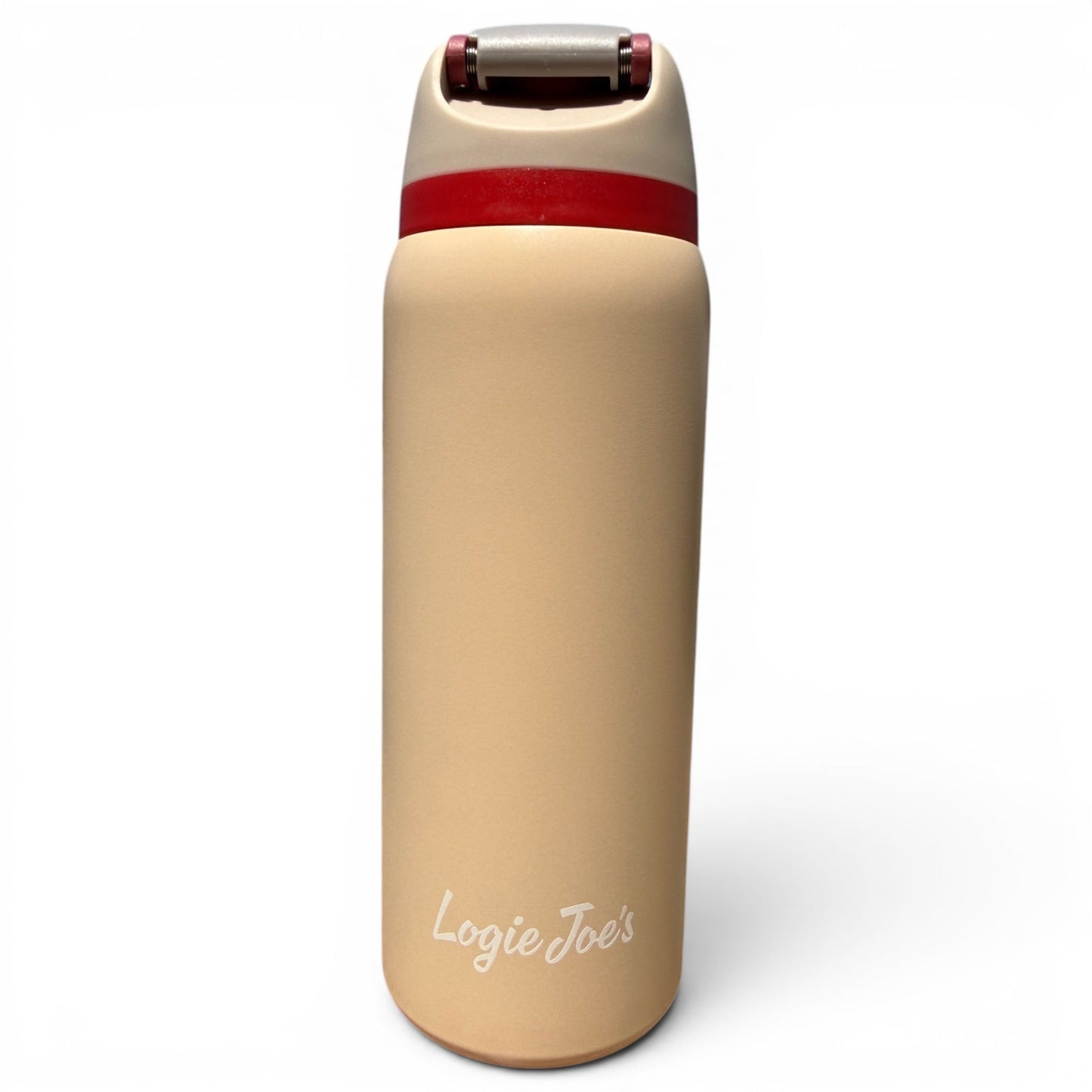 Hydration Bottle – Crab Trap | 32oz Insulated Stainless Steel | Flip Straw Lid w/ Handle