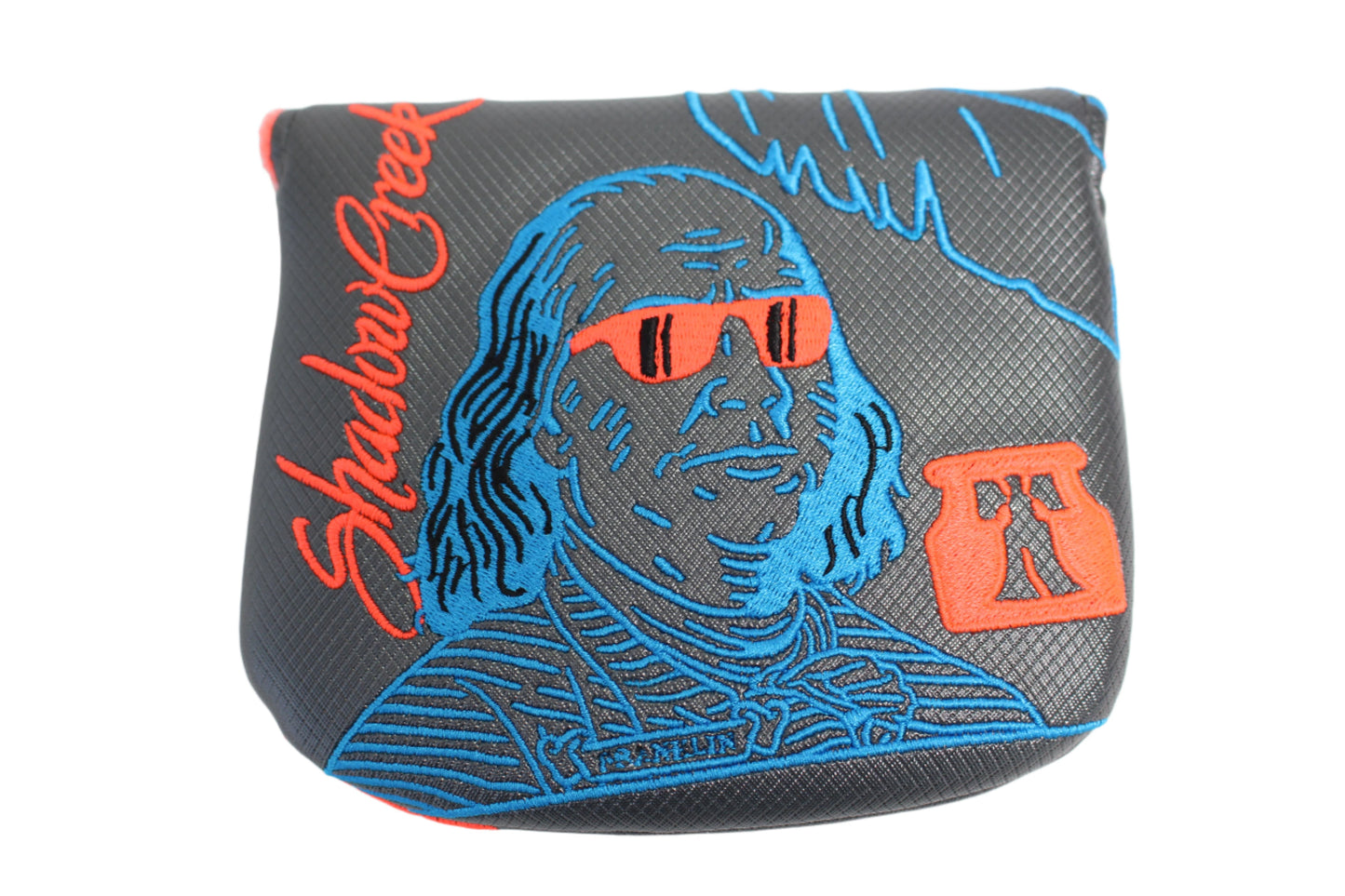 Swag Golf - Shadow Creek (Benjamin Franklin) Liberty Bell Mallet Putter Headcover
