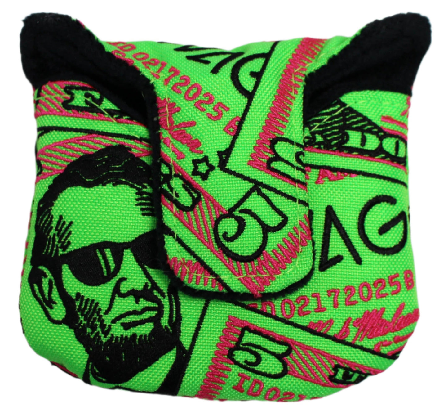 Swag Golf - Almighty Dollar 5.0 Lincoln Mallet Putter Headcover *opened, no bag*