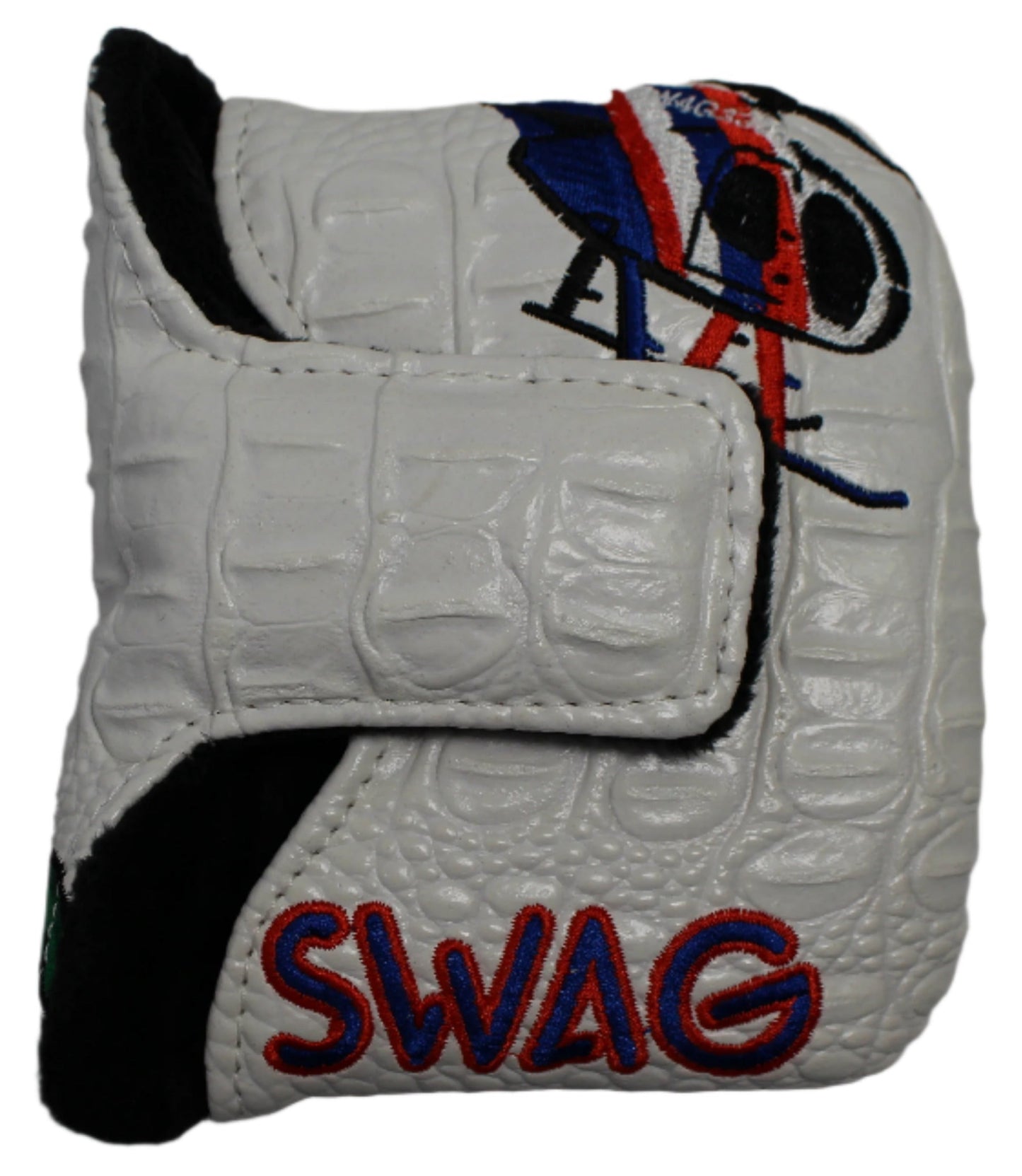 Swag Golf - Private Investigator (Magnum PI) 2.0 White Mallet Putter Headcover *opened, no bag*