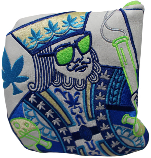 Swag Golf - Blueberry Kush King Mallet Putter Headcover *opened, no bag*