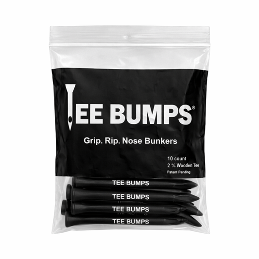 (10) Pack - BLACK Tee Bumps™️