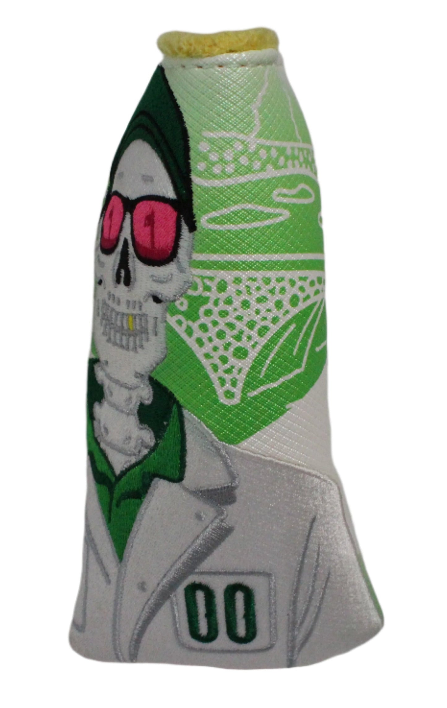 Swag Golf - Caddie Skull Blade Putter Headcover *opened, no bag*