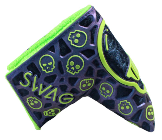Swag Golf -  Lunar Skull Blade Putter Headcover *opened, no bag*