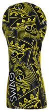 Load image into Gallery viewer, Swag Golf - Gold Shiny King Driver Headcover *opened, no bag*
