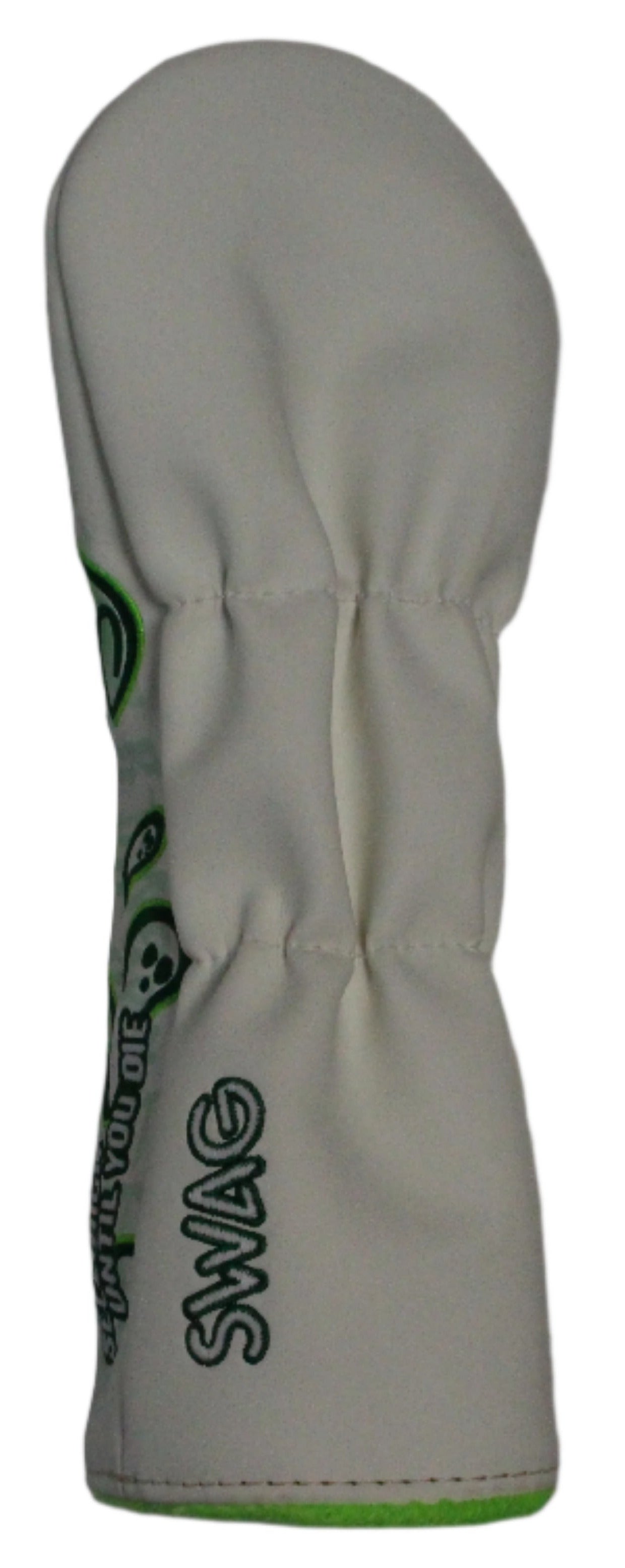 Swag Golf - Haunted Flipper White/Green Fairway Wood Headcover *opened, no bag*