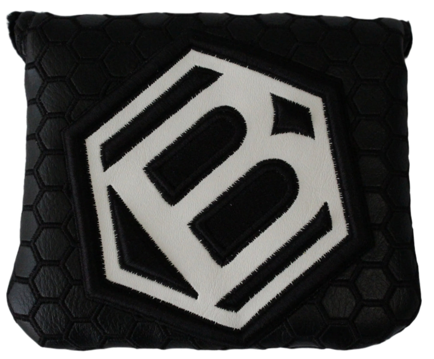 Bettinardi - 2022 Jumbo Hex B Specialty Run Mid-Sqaure Mallet Putter Headcover Black/White