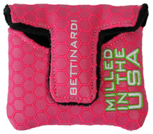 Load image into Gallery viewer, Bettinardi - 2022 Jumbo Hex B Specialty Run Mid-Sqaure Mallet Putter Headcover Pink/Green/White

