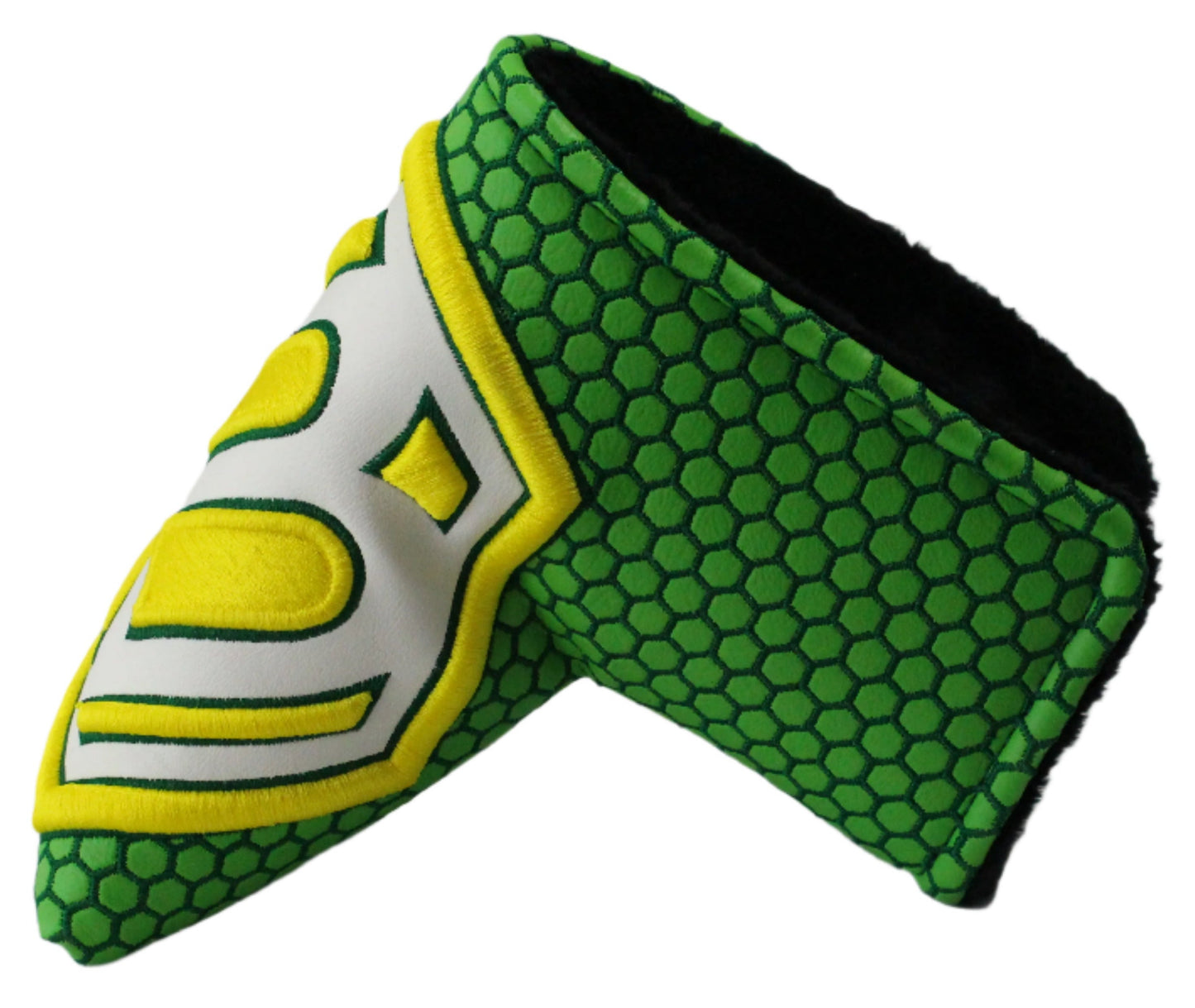 Bettinardi - 2022 Jumbo Hex B Specialty Run Blade Putter Headcover Green/Yellow/White