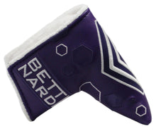 Load image into Gallery viewer, Bettinardi - Purple/White Hive Pattern Blade Putter Headcover
