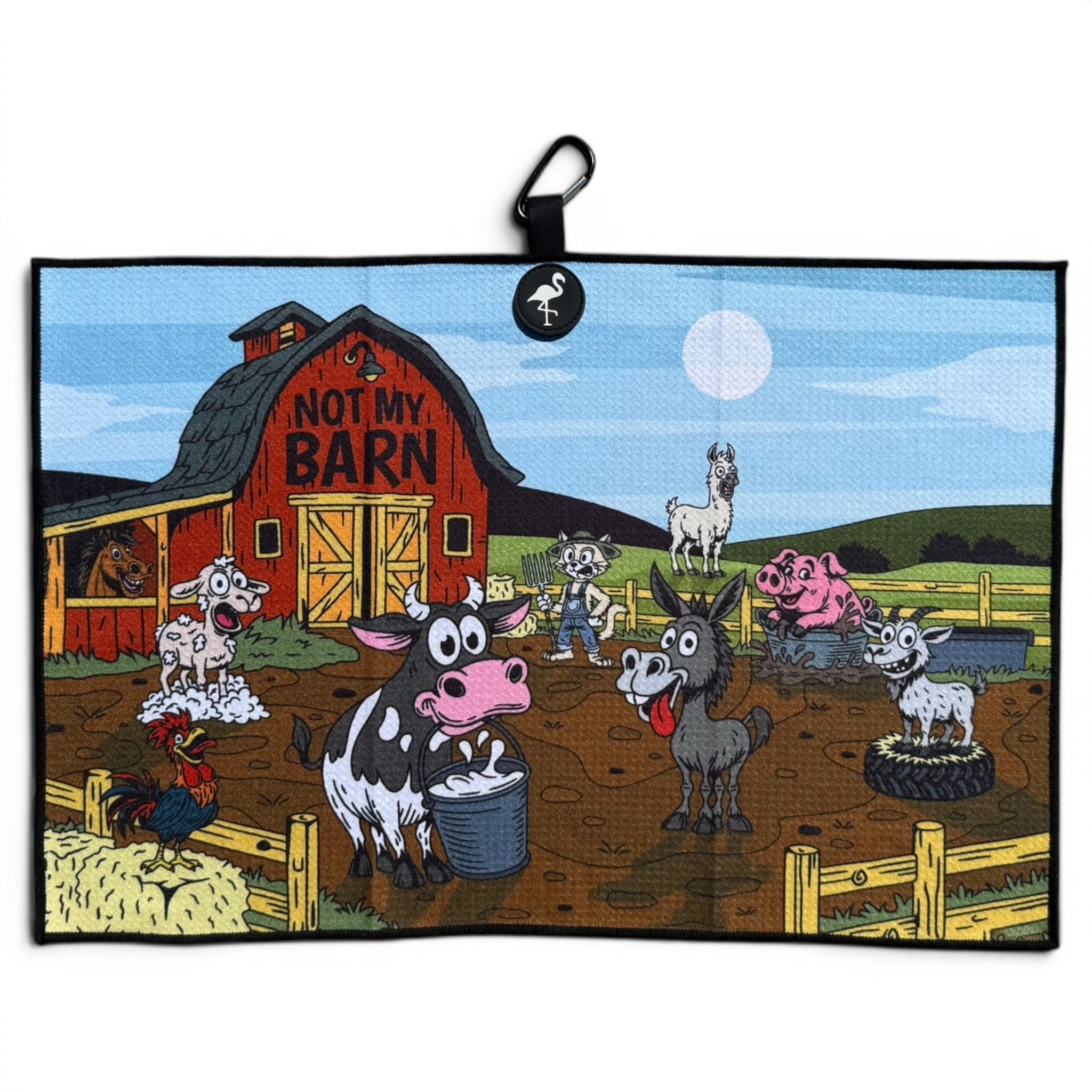 Logie Joe's Golf Back Nine Barnyard Golf Towel - Thumbnail 2