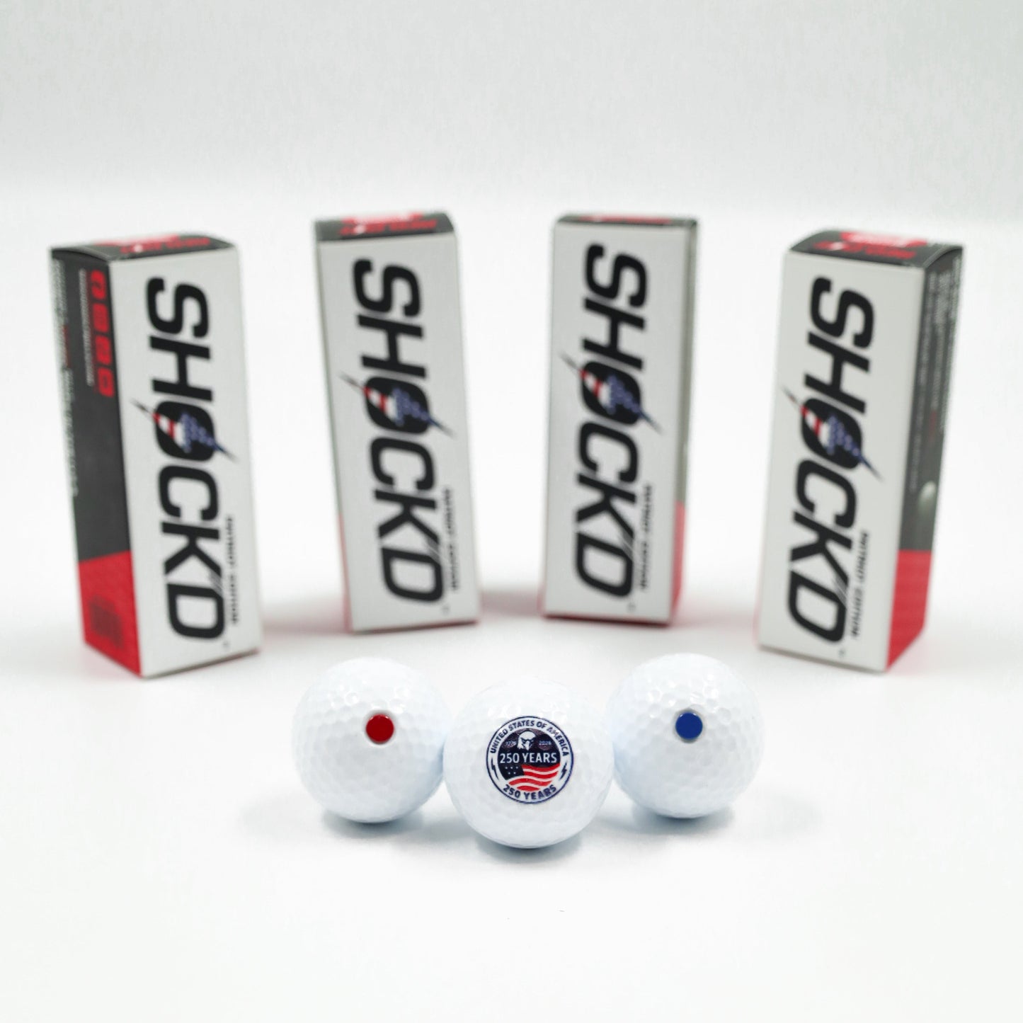 BUY 3 GET 1 FREE BUNDLE - SHOCK'D Golf Balls