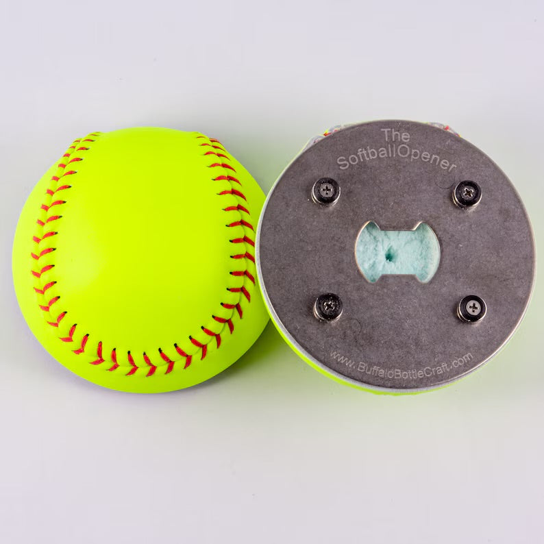 Softball Bottle Opener - Authentic Series