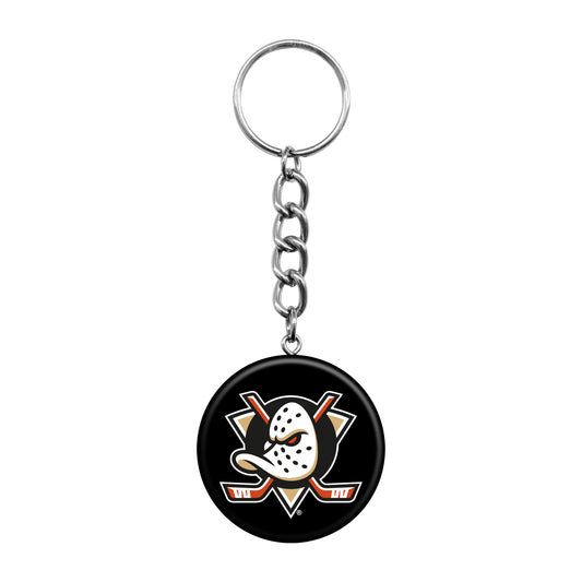 Anaheim Ducks Mini Hockey Puck Keychain