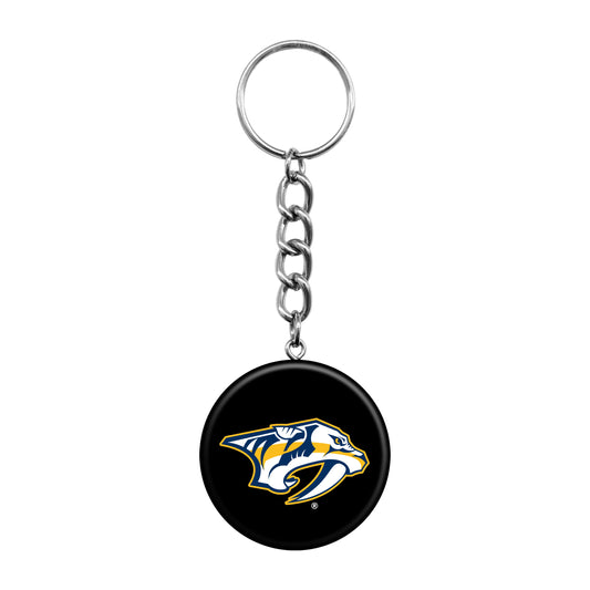 Nashville Predators Mini Hockey Puck Keychain