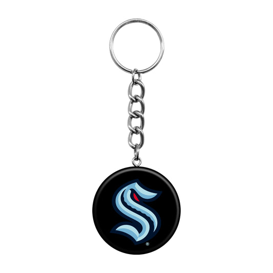 Seattle Kraken Mini Hockey Puck Keychain