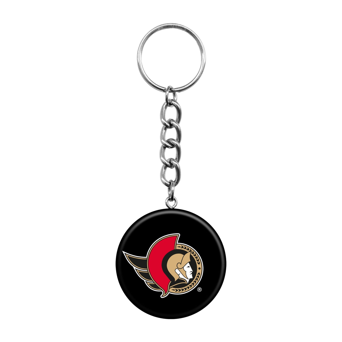 Ottawa Senators Mini Hockey Puck Keychain