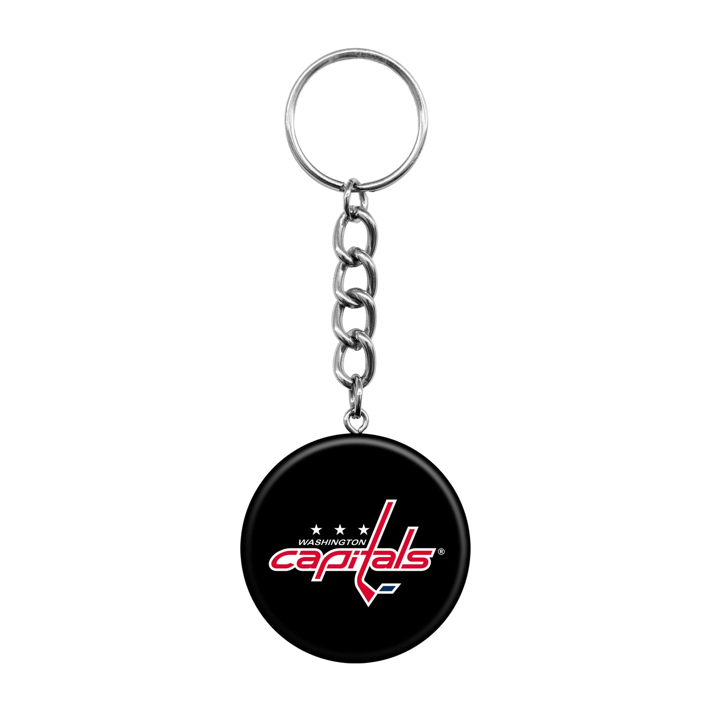 Washington Capitals Mini Hockey Puck Keychain