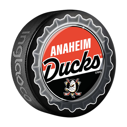 Anaheim Ducks Hockey Puck Bottle Opener