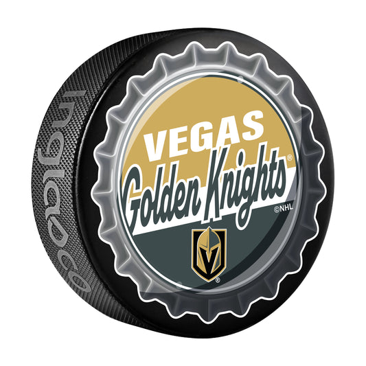 Vegas Golden Knights Hockey Puck Bottle Opener