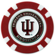 Load image into Gallery viewer, Officially Licensed Indiana Hoosiers Poker Chip Ball Marker
