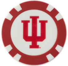 Load image into Gallery viewer, Officially Licensed Indiana Hoosiers Poker Chip Ball Marker
