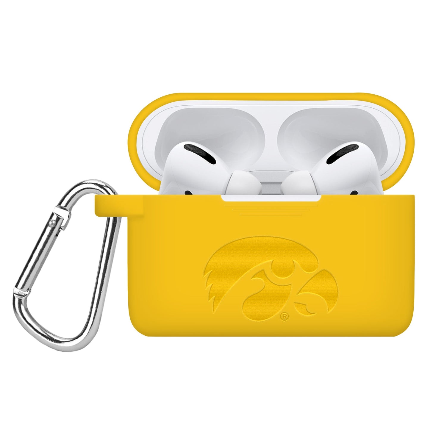 Iowa Hawkeyes Engraved AirPods Pro 1 & 2 Case Cover