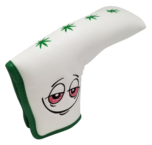 Marijuana Joint Embroidered Putter Cover - Blade by ReadyGOLF