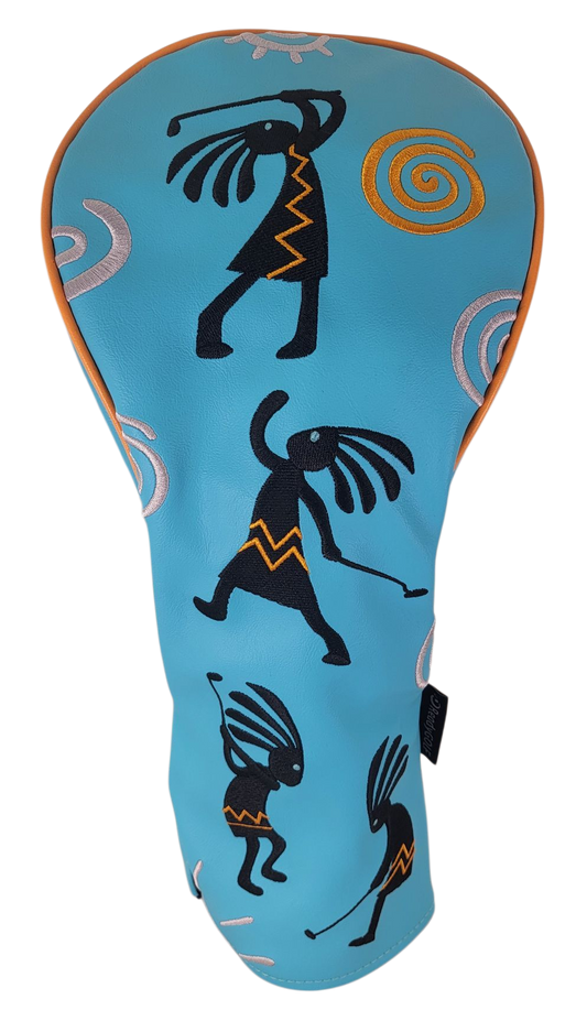 Southwest Kokopelli Embroidered Driver Headcover by ReadyGOLF