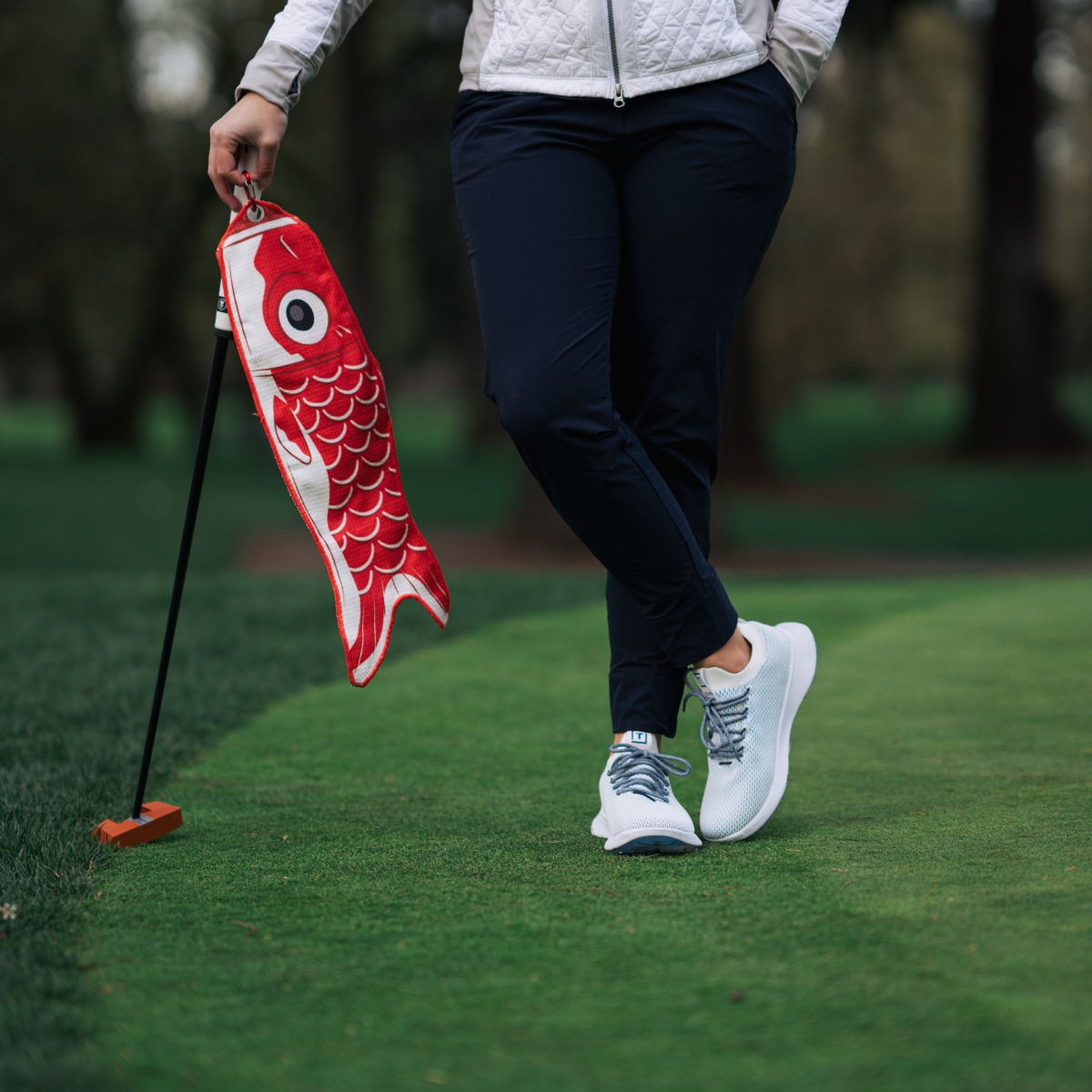 Koi Utility Towel (Red)