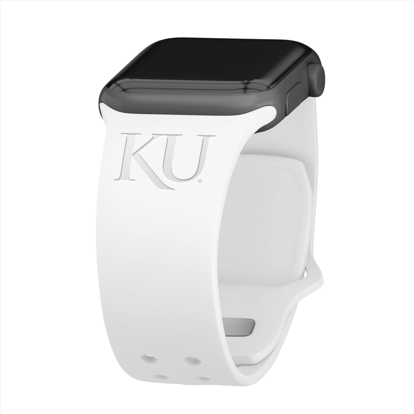 Kansas Jayhawks Engraved Apple Watch Band