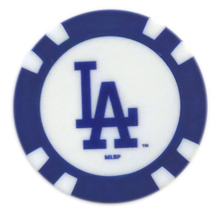 Load image into Gallery viewer, Officially Licensed Los Angeles Dodgers Poker Chip Ball Marker
