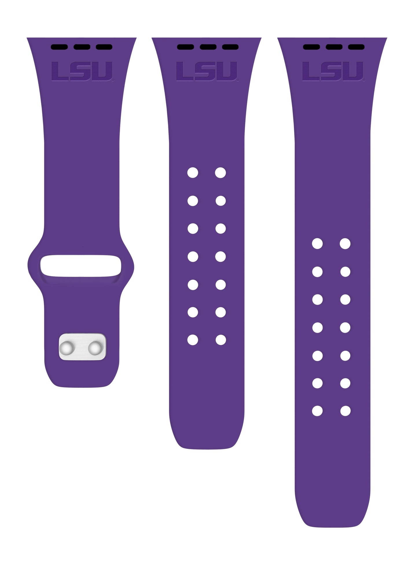 Louisiana State Tigers Engraved Apple Watch Band