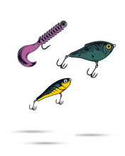 Load image into Gallery viewer, Fishing Lures Ball Markers - 3 Pack
