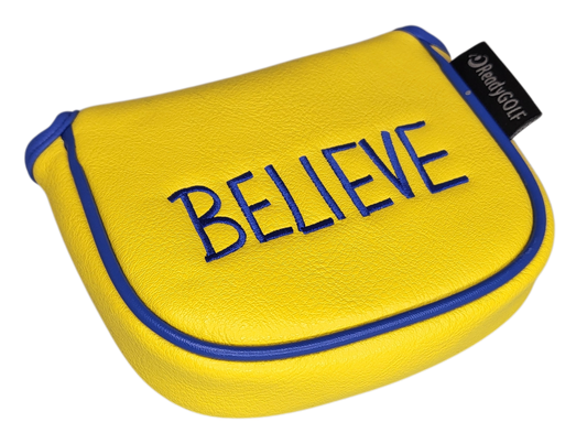 L.A.B. MEZZ / OZ Embroidered Center-Shafted Putter Cover by ReadyGOLF - Believe