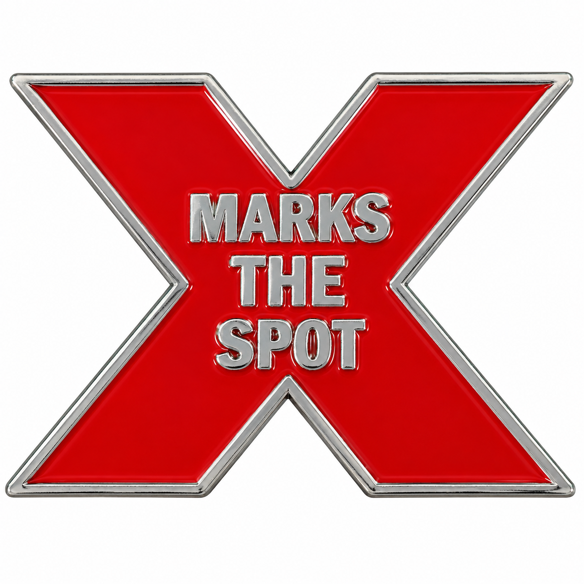 X Marks The Spot Ball Marker & Hat Clip by ReadyGOLF