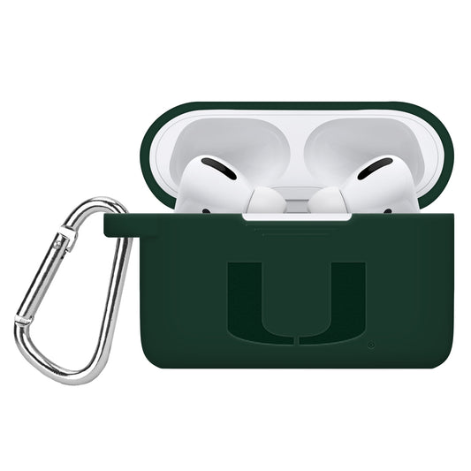 Miami Hurricanes Engraved AirPods Pro 1 & 2 Case Cover