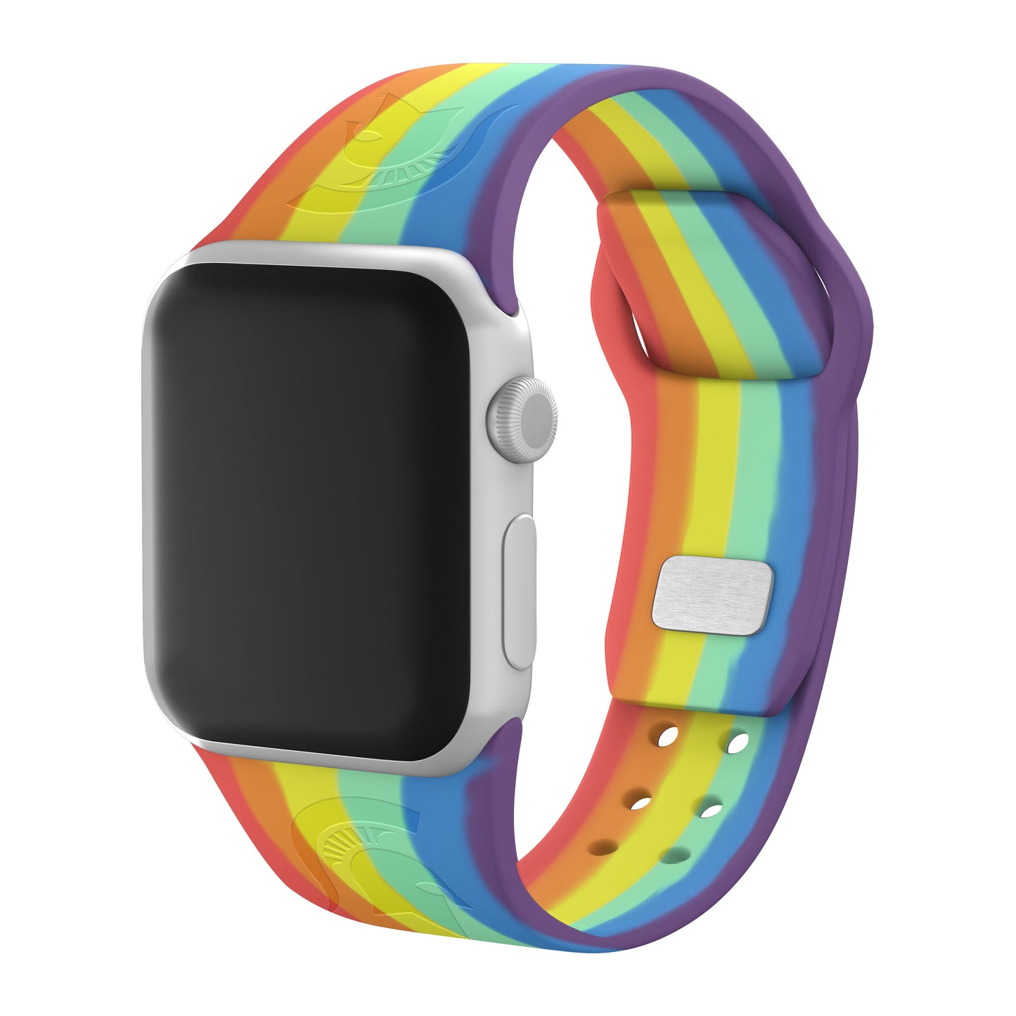Michigan State Spartans Engraved Apple Watch Band