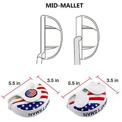Bad Mother Fucker Embroidered Putter Cover by ReadyGOLF  -  Mid-Size Mallet
