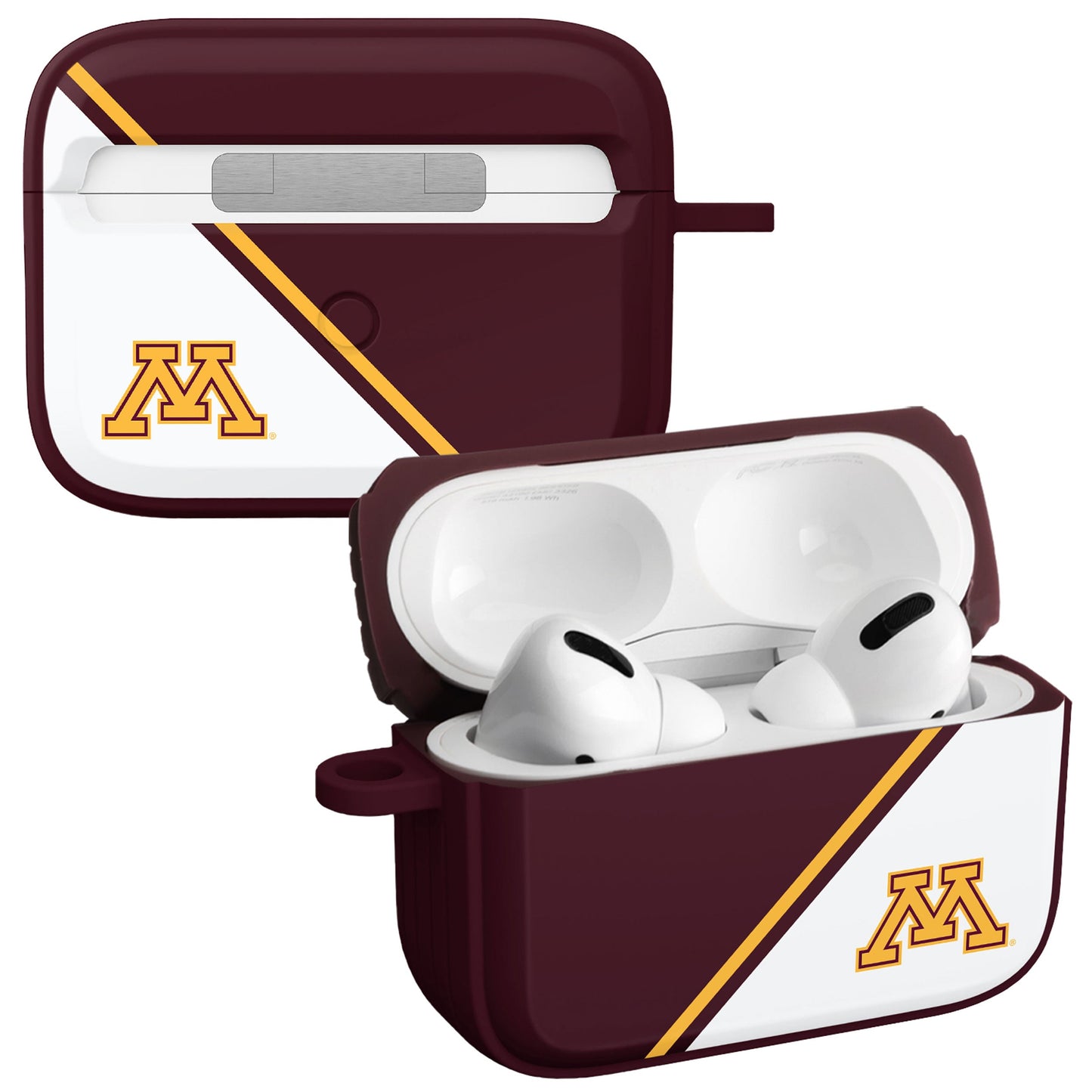 Minnesota Golden Gophers HDX Champion Series Apple AirPods Pro 1 & 2 Case Cover