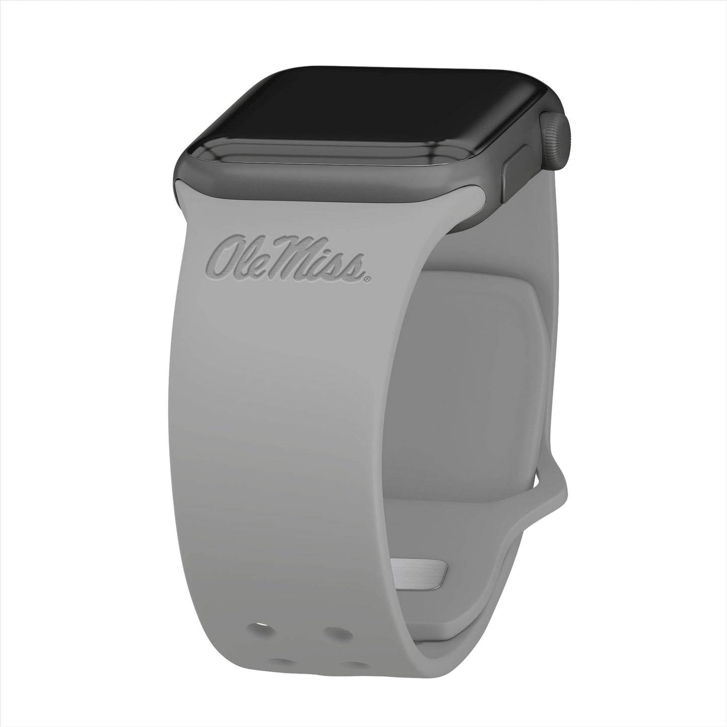 Mississippi Ole Miss Rebels Engraved Apple Watch Band