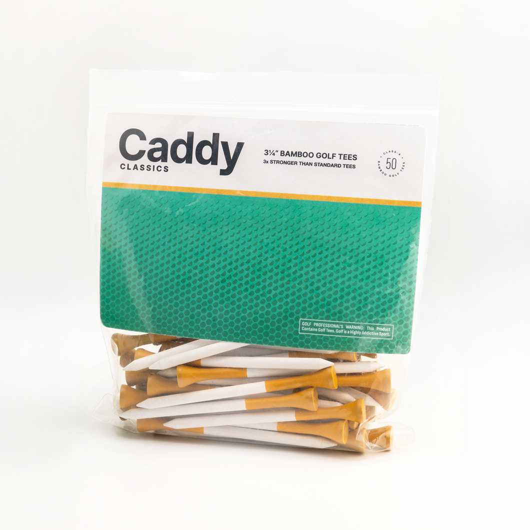 New Par | Cigarette-Style Plastic Golf Tees - 50 Count