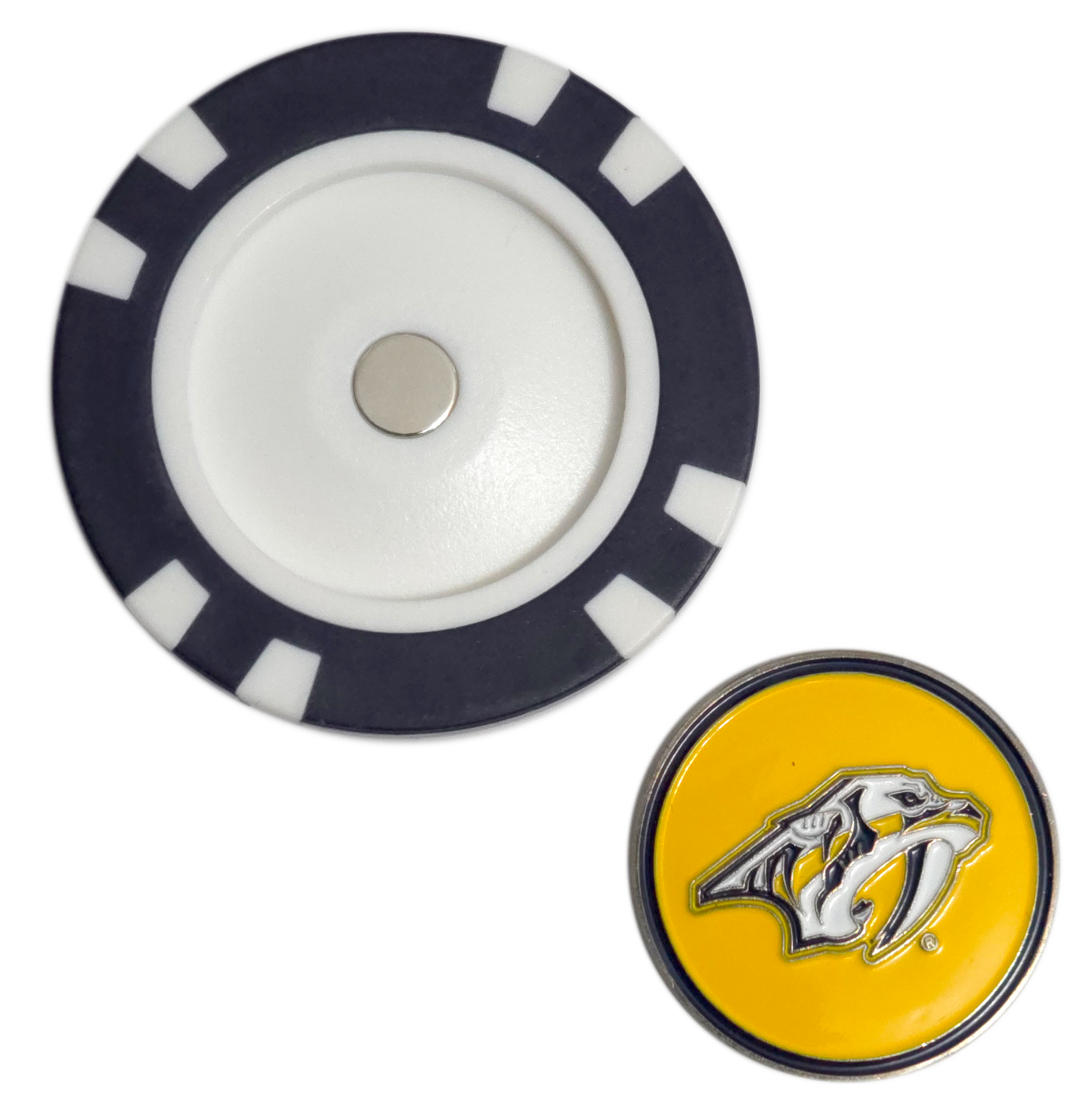 Officially Licensed Nashville Predators Poker Chip Golf Ball Marker