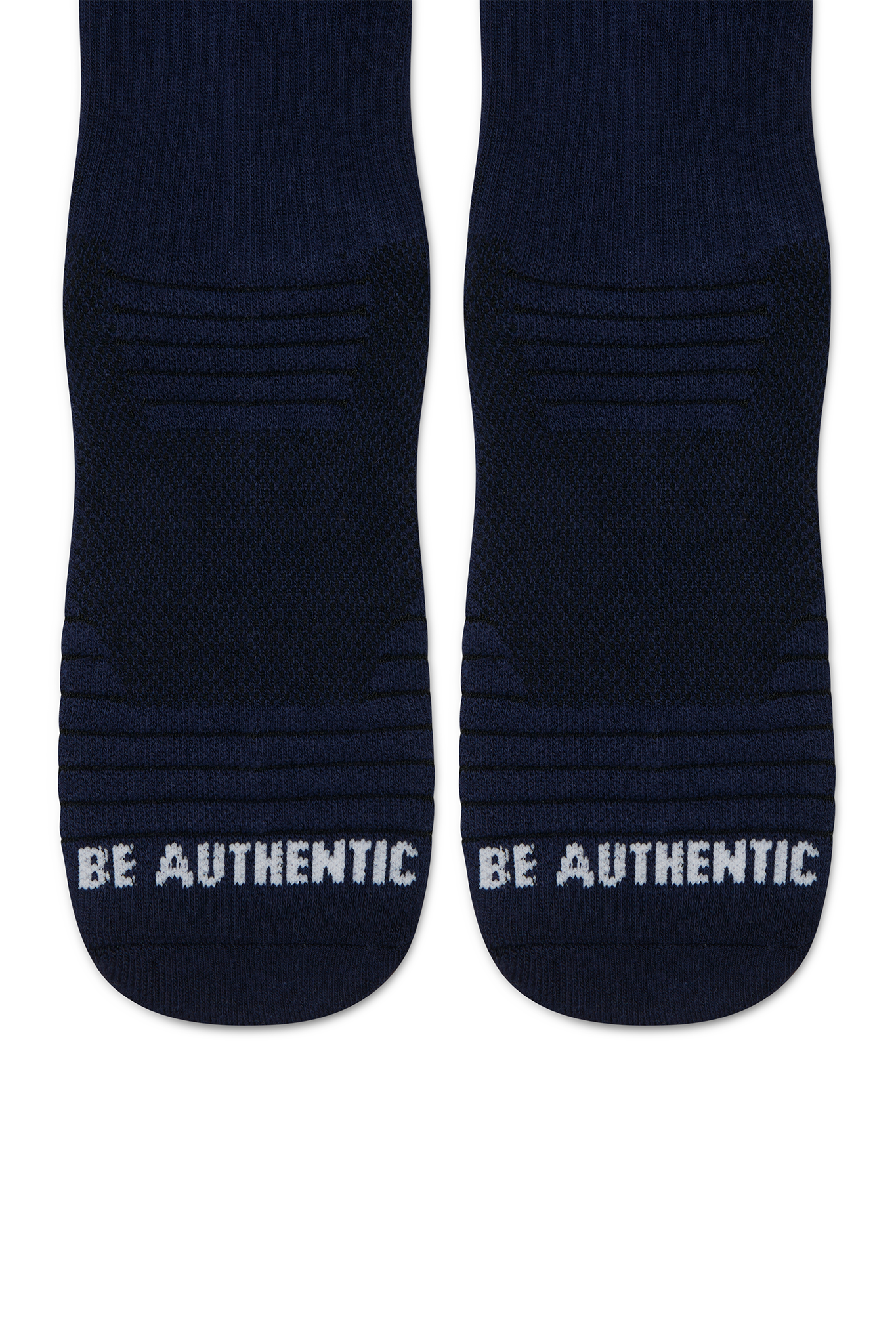 Calf Height Logo Socks Navy