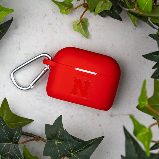 Nebraska Huskers Engraved AirPods Pro 1 & 2 Case Cover