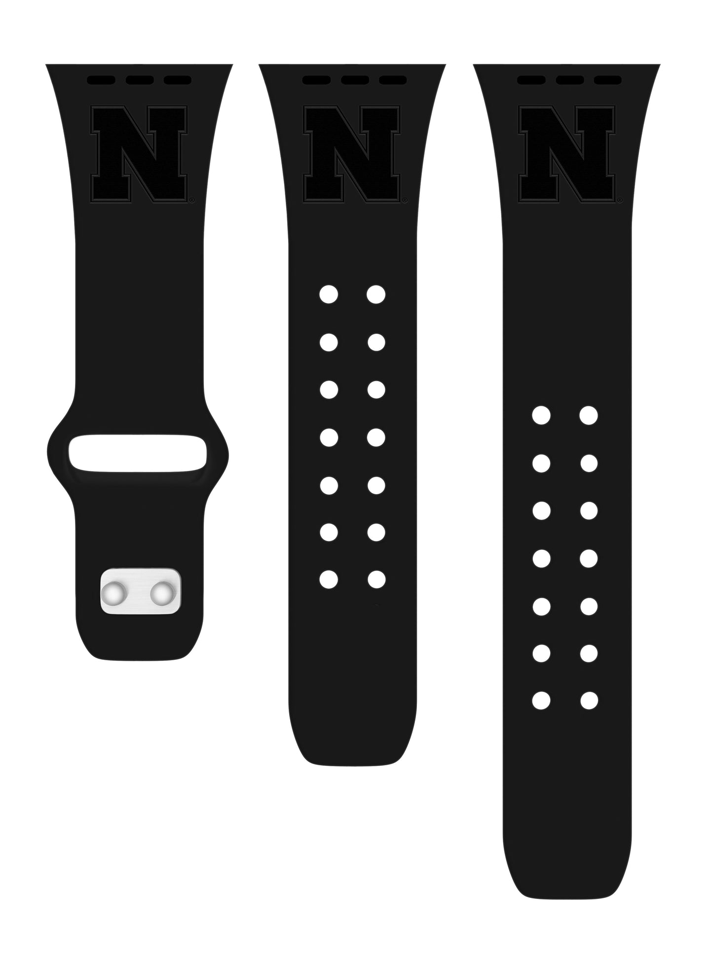 Nebraska Huskers Engraved Apple Watch Band