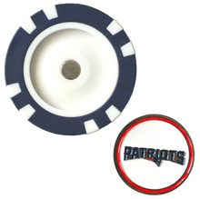 Load image into Gallery viewer, Officially Licensed New England Patriots Poker Chip Ball Marker
