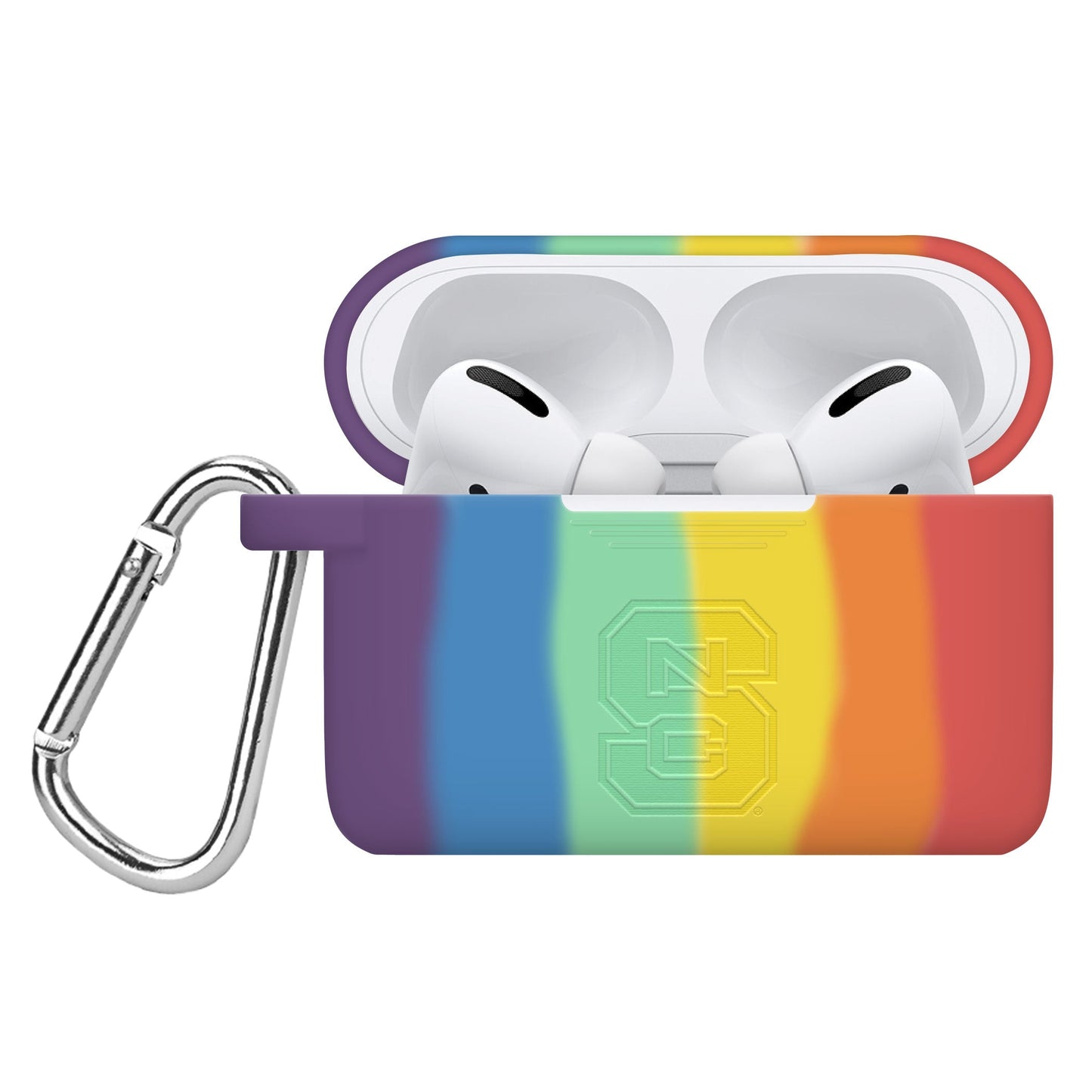 North Carolina State Wolfpack Engraved AirPods Pro 1 & 2 Case Cover