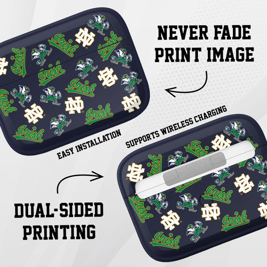 Notre Dame Fighting Irish HDX Apple Airpods Pro 1 & 2 Case Cover
